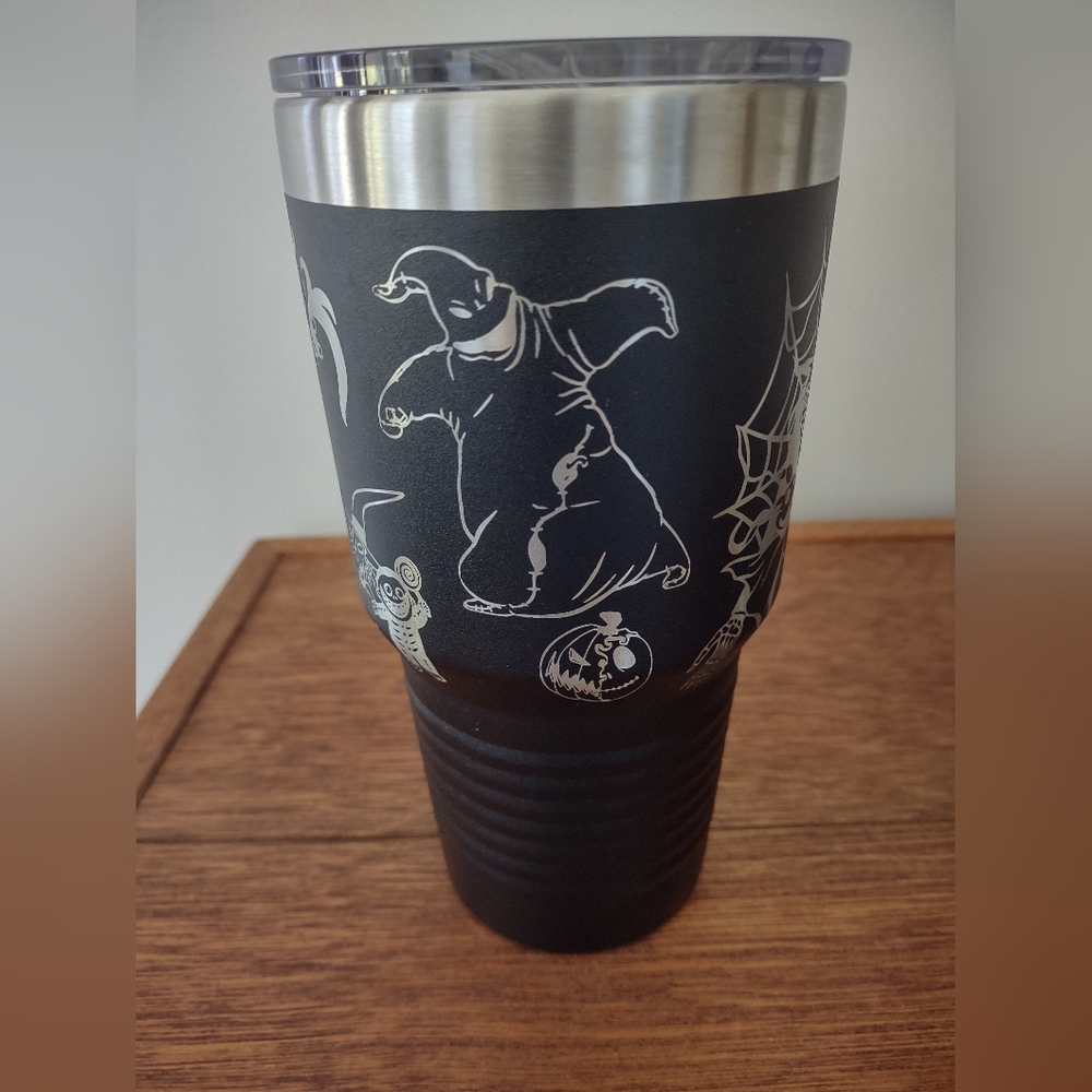 Nightmare Before Christmas Jack Skellington Halloween Tumbler - Picture 3 of 9